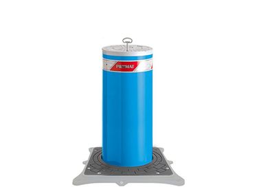 Retractable bollard with base plate 275/P 500SA-600SA-800SA Pilomat