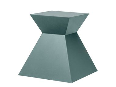 Banqueta / mesa de centro de alumínio DITTO JANUS et Cie