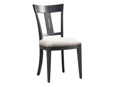 Ash chair with integrated cushion DOME