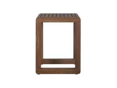 Square teak coffee table DUAL Il Giardino di Legno