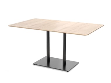 Rectangular wooden dining table EASY MIX & FIX 636