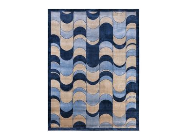 Patterned rectangular handmade rug ECLIPSE Turri