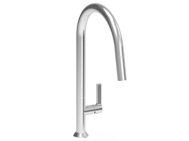 BARIL, ARTE H19 Miscelatore da cucina monocomando da piano con bocca girevole