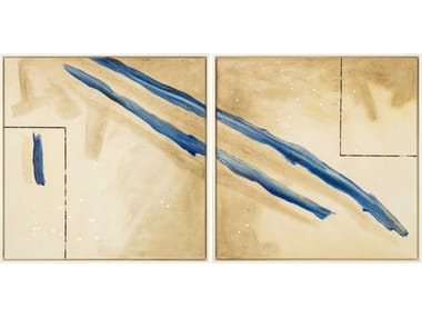 Quadro in tela Elevation in Blue I & II NOVOCUADRO ART COMPANY