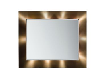 Specchio rettangolare con illuminazione da parete ELISA Reflex
