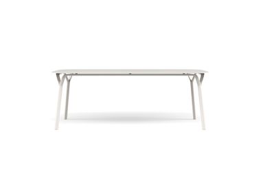 ANGEL Rectangular aluminium garden table By Emu