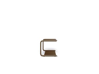HOLLY Low aluminium garden side table By Emu