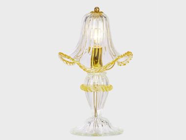 Handmade Murano glass table lamp EURIDICE Sogni Di Cristallo