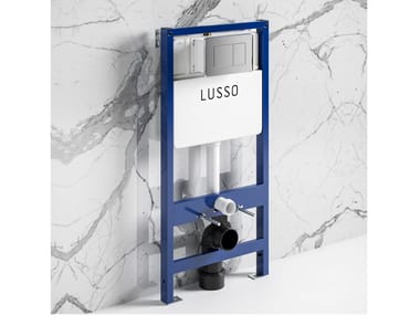 LUSSO, SENZA Cassetta di scarico esterna in plastica