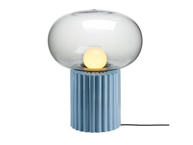 LED blown glass floor lamp FUNGI favius