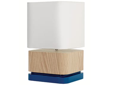 Lampada da tavolo in legno FLUCE Flam & Luce