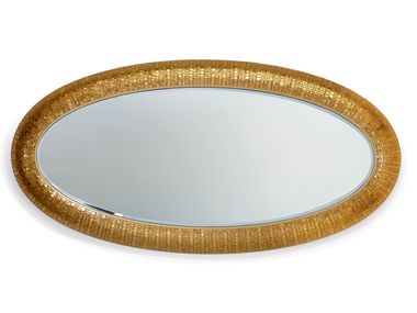 Specchio ovale da parete con cornice FLUXUS Sicis