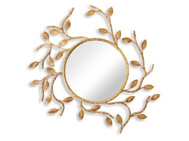 Specchio rotondo da parete FOLIAGE CONTEMPORARY Abrissi