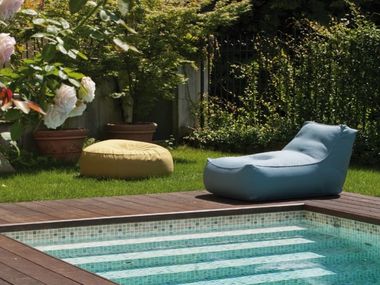 Fabric garden armchair ZOE Verzelloni