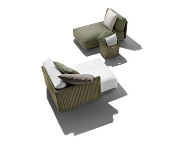 Dormeuse outdoor in tessuto EDDY OUTDOOR Flexform