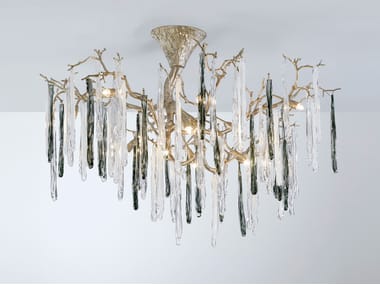 Lampada a sospensione fatta a mano in bronzo GLAMOUR GLAZE LARGE Serip