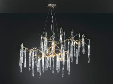 Lampada a sospensione fatta a mano in bronzo GLAMOUR HOARFROST Serip