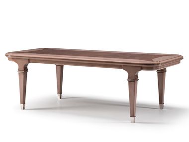 Rectangular wooden table GRAN DUCA Prestige