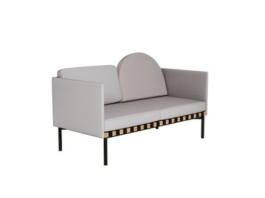 Grid Fabric Small Sofa By Petite Friture Design Pool