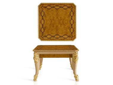 Classic style square coffee table HARMONY A.R. Arredamenti