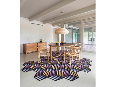 HEXAGON Rug By GAN