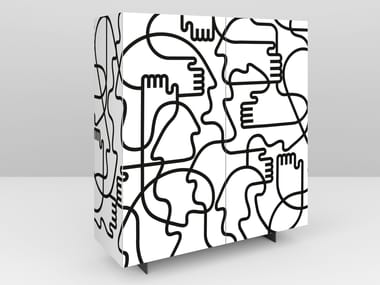 Credenza in legno SHAKE HANDS | Credenza PICTOOM