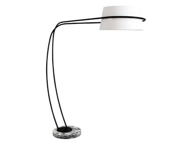 Lampada da terra in metallo HORTA Flam & Luce