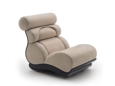 Fabric armchair with castors ANDROMEDA i 4 Mariani