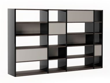 Modulares offenes Büroregal aus Holz MOOD SYSTEM i 4 Mariani