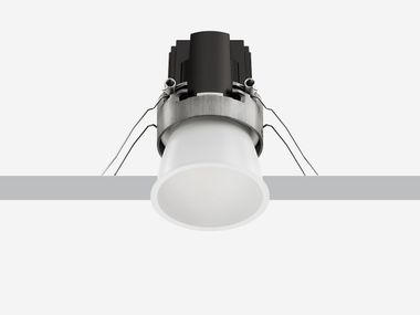 Faretto da incasso rotondo in alluminio riciclato LASER EVO RECESSED DOME iGuzzini