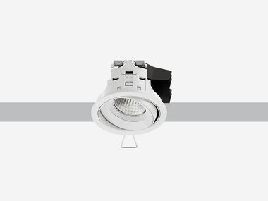 Faretto da incasso rotondo in alluminio riciclato LASER EVO RECESSED SHALLOW iGuzzini