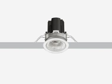 Faretto rotondo da incasso in alluminio riciclato LASER EVO RECESSED SOFT SPACE iGuzzini