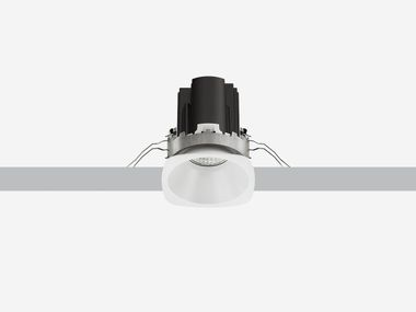 Faretto da incasso rotondo in alluminio riciclato LASER EVO RECESSED SQUIRCLE iGuzzini