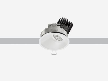 Faretto rotondo da incasso in alluminio riciclato LASER EVO RECESSED TILTED iGuzzini