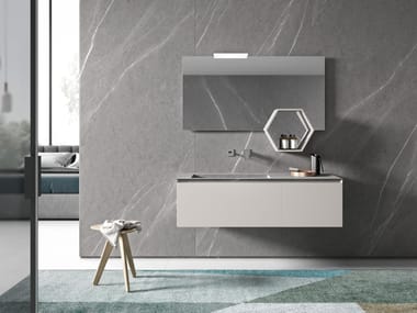BMT, IKON 10 Mobile lavabo sospeso con cassetti