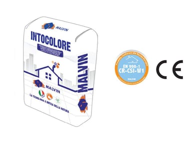 Malvin, INTOCOLORE Intonaco minerale a base di leganti idraulici