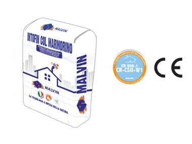 Malvin, INTOFIN COL MARMORINO Rivestimento minerale a base di leganti idraulici