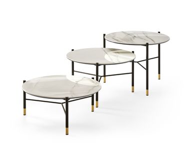 Round ceramic coffee table JACK EFORMA