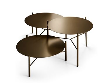 Round metal coffee table JACK EFORMA