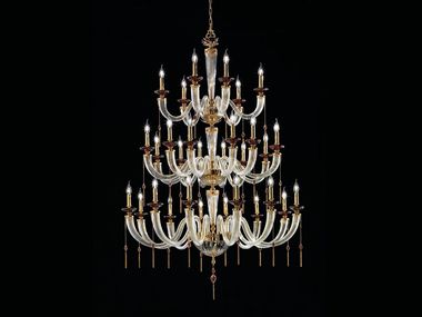Chandelier with Swarovski® Crystals JULIENNE L12+12+6 Euroluce Lampadari