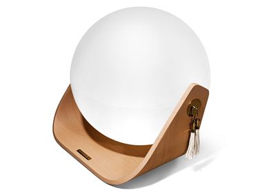 Marine plywood and polyethylene floor lamp KATHRYN Visionnaire