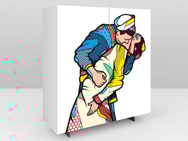 Credenza in legno KISS PICTOOM