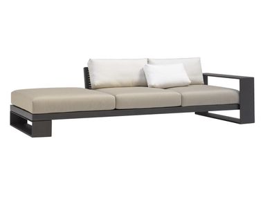 3 seater aluminium garden sofa LANDSCAPE ALU SF4637 Andreu World