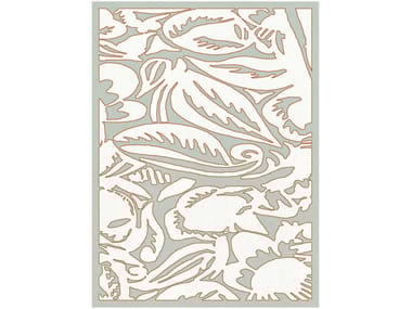 Rectangular fabric rug RUE JEAN DE LA FONTAINE Un Tapis à Paris