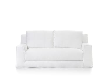 2 seater fabric sofa with removable cover LOLL 10