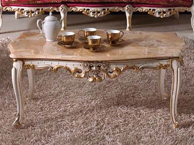 Low marble coffee table BAROQUE Arvestyle