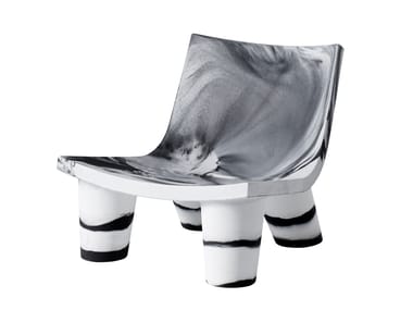 Polyethylene easy chair LOW LITA ANNIVERSARY | Easy chair