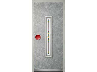 Aluminium armoured door panel LUCE - NOVECENTO ROYAL PAT
