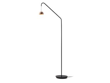 Terracotta floor lamp ABSIDIOLA P ARCO MINI luxcambra