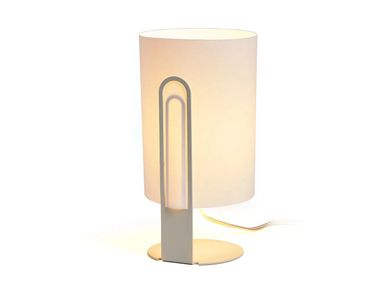 LED fabric table lamp CLIPAM luxcambra